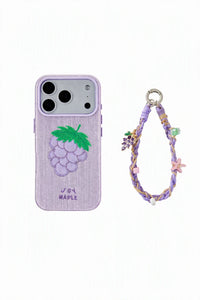 Picnic Patch Pastel Shimmering Fabric Phone Case