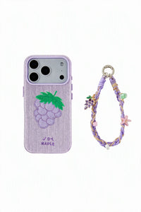 Picnic Patch Pastel Shimmering Fabric Phone Case