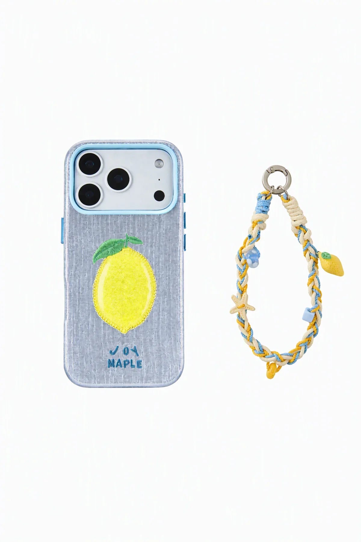 Picnic Patch Pastel Shimmering Fabric Phone Case