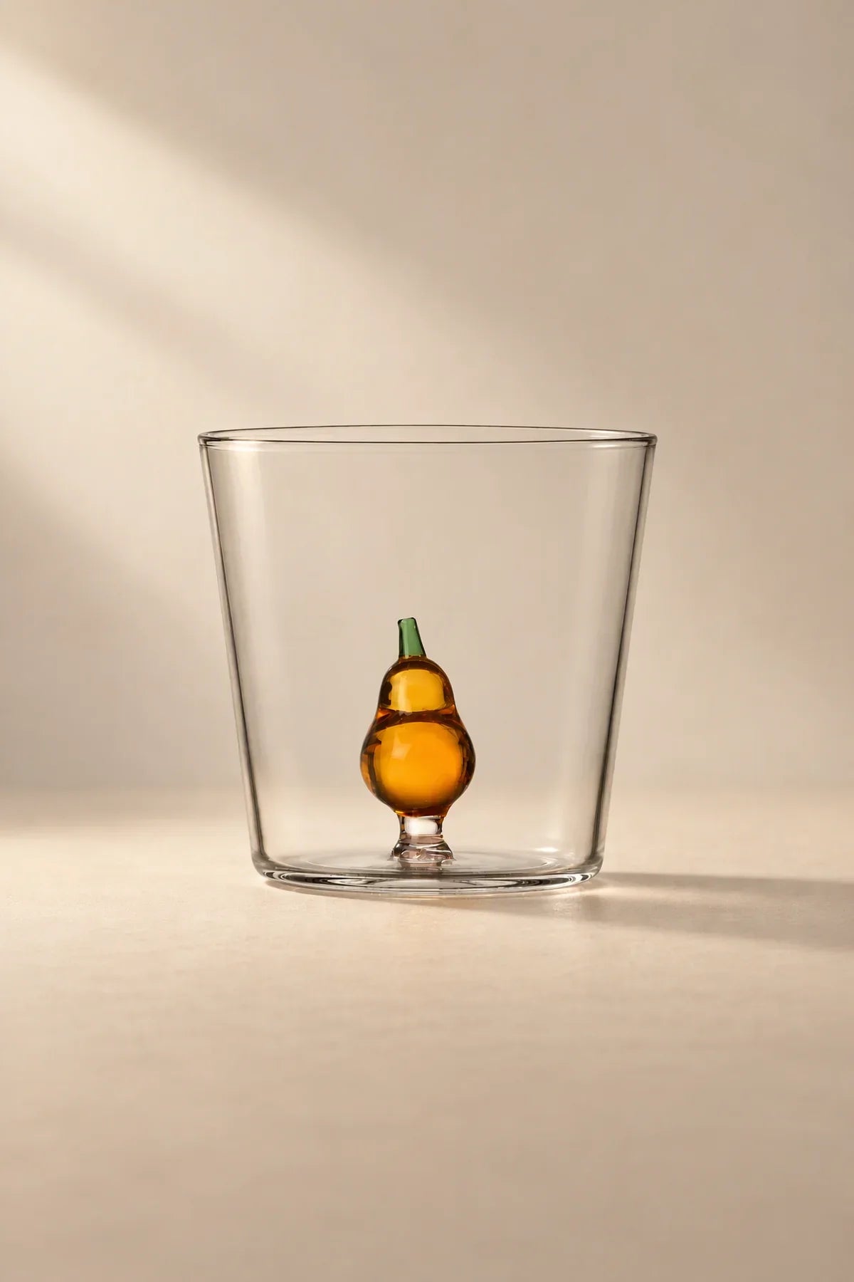 Orchard Harvest Clear Glass Tumbler