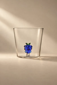 Orchard Harvest Clear Glass Tumbler