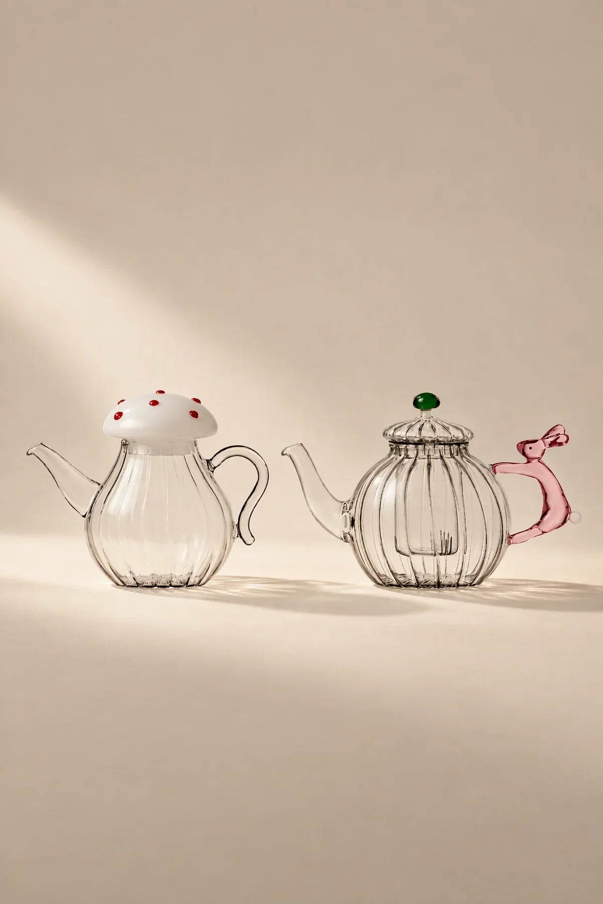 Hidden Menagerie Clear Glass Drinkware Collection