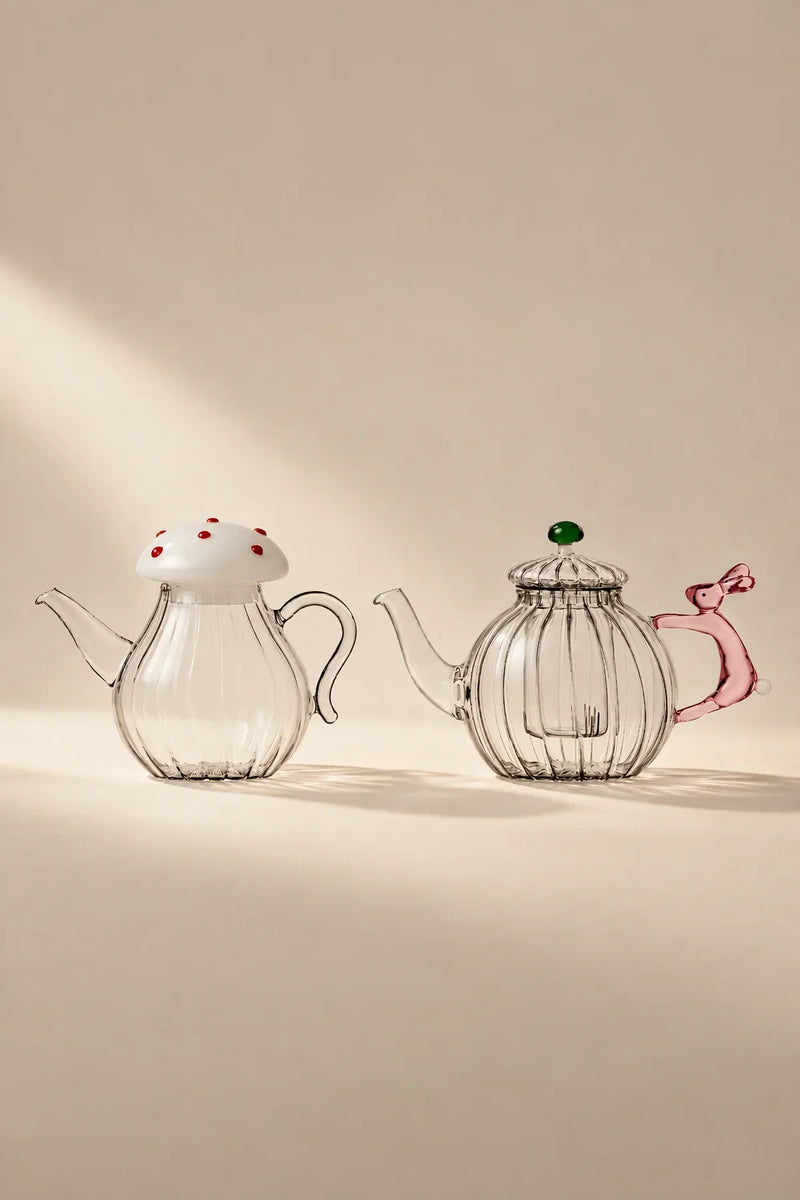 Hidden Menagerie Clear Glass Drinkware Collection