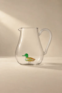 Hidden Menagerie Clear Glass Drinkware Collection