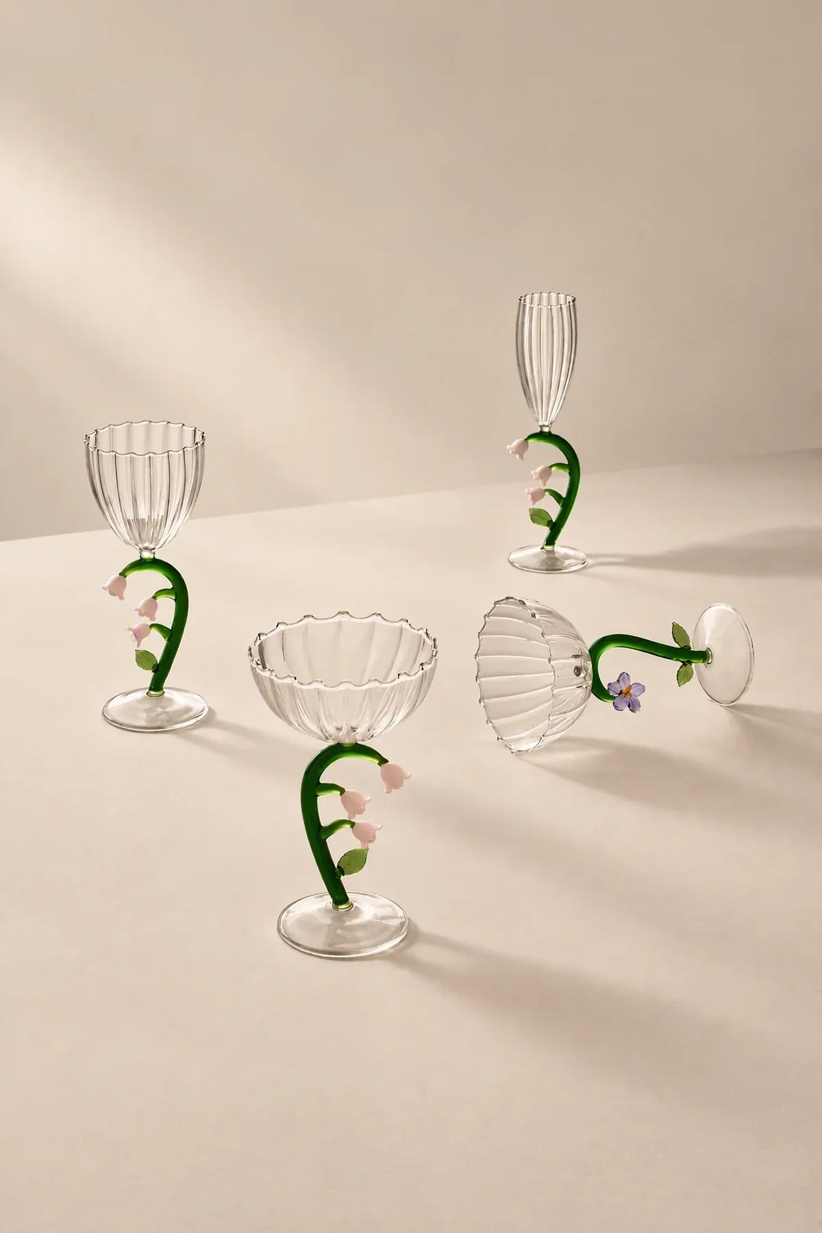 Curiosity Cabinet Clear Borosilicate Glass Drinkware