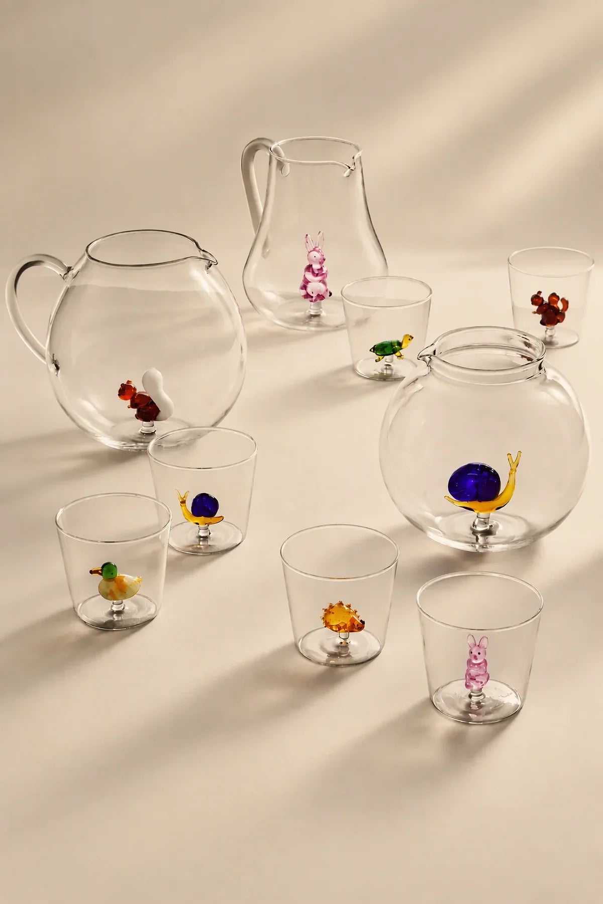 Curiosity Cabinet Clear Borosilicate Glass Drinkware