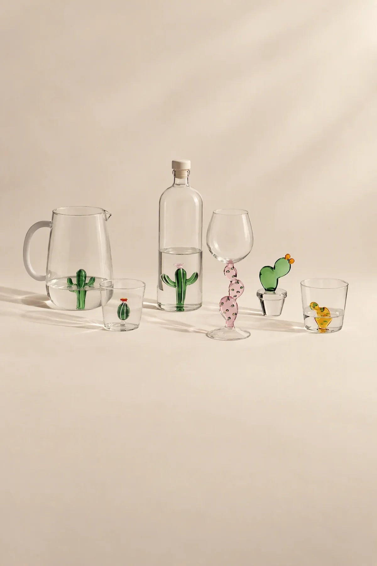 Curiosity Cabinet Clear Borosilicate Glass Drinkware