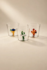 Curiosity Cabinet Clear Borosilicate Glass Drinkware