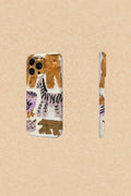 Naive Menagerie Cream Plastic-Look Phone Case