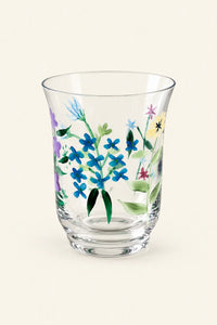 Meadow Hour Clear Glass Tumbler