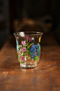 Meadow Hour Clear Glass Tumbler