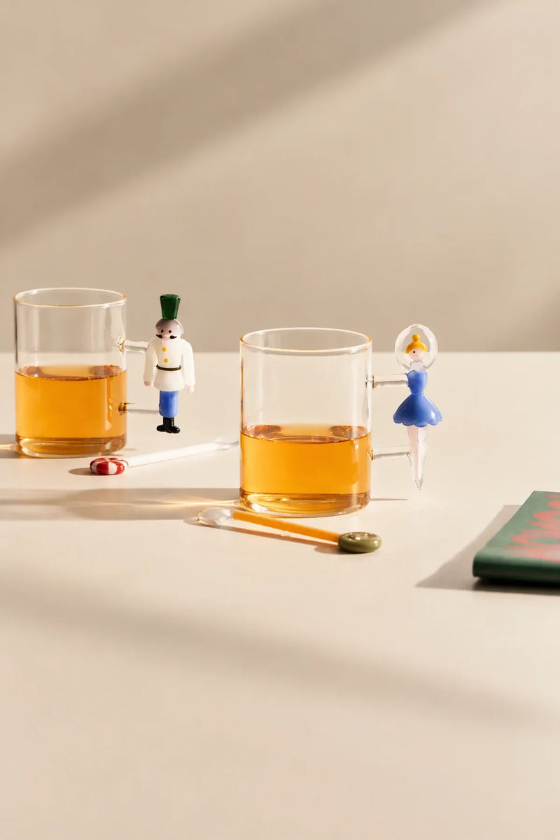 Little Theater Clear Glass Mug