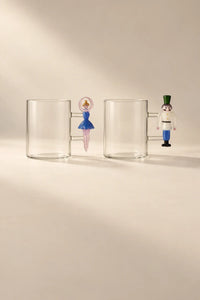 Little Theater Clear Glass Mug