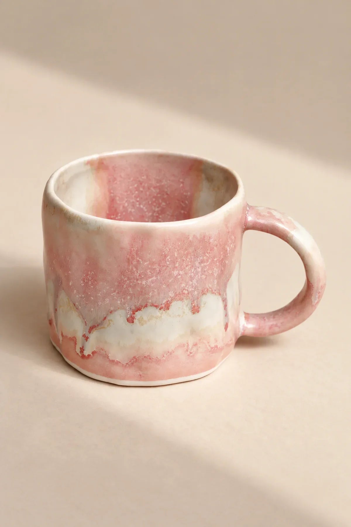 Sugar Melt Blush Ceramic Coffee Mug