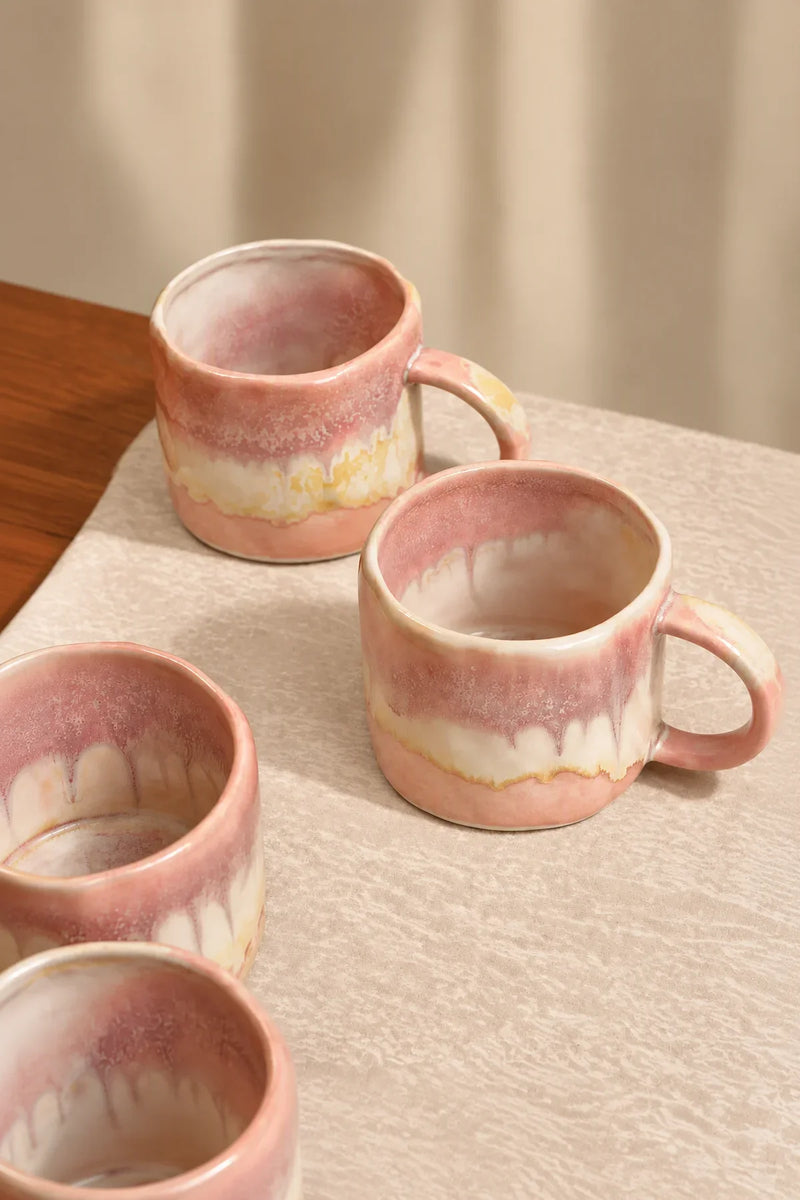 Sugar Melt Blush Ceramic Coffee Mug