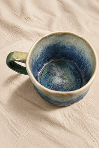 Misty Range Blue-Green Ceramic Mug