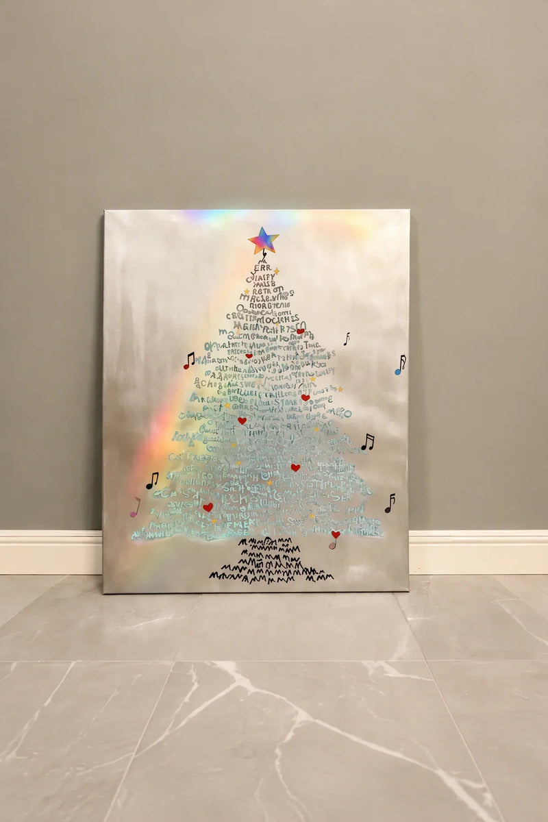 Written Wishes Rainbow Cedar Shadows Canvas Wall Art