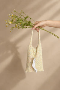 Soft Serve Speckled Knit Tissue Pouch