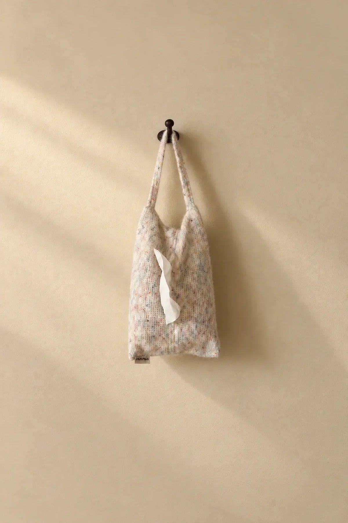 Soft Serve Speckled Knit Tissue Pouch