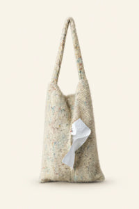 Soft Serve Speckled Knit Tissue Pouch