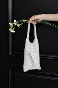 Soft Serve Speckled Knit Tissue Pouch