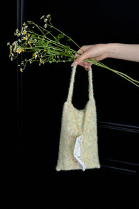 Soft Serve Speckled Knit Tissue Pouch