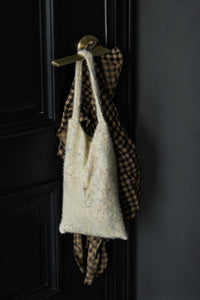 Soft Serve Speckled Knit Tissue Pouch