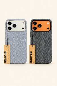 Tailored Suit Herringbone Fabric-Look Phone Case