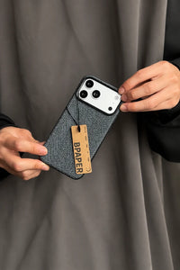 Tailored Suit Herringbone Fabric-Look Phone Case