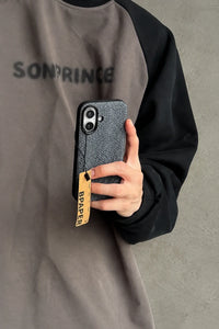 Tailored Suit Herringbone Fabric-Look Phone Case