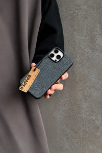 Tailored Suit Herringbone Fabric-Look Phone Case