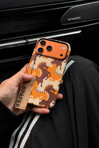 Wild Gallop Multi-Tone Fabric-Look Phone Case