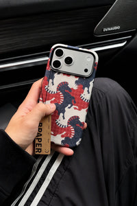 Wild Gallop Multi-Tone Fabric-Look Phone Case