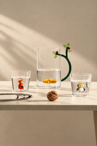 Storybook Forest Clear Glass Drinkware Set
