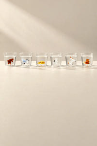 Storybook Forest Clear Glass Drinkware Set