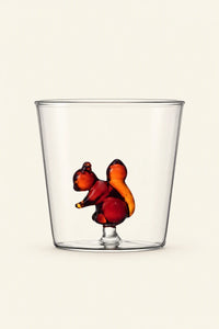 Secret Garden Clear Glass Tumbler