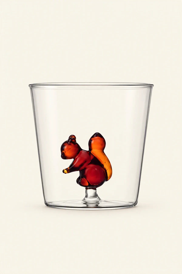 Secret Garden Clear Glass Tumbler
