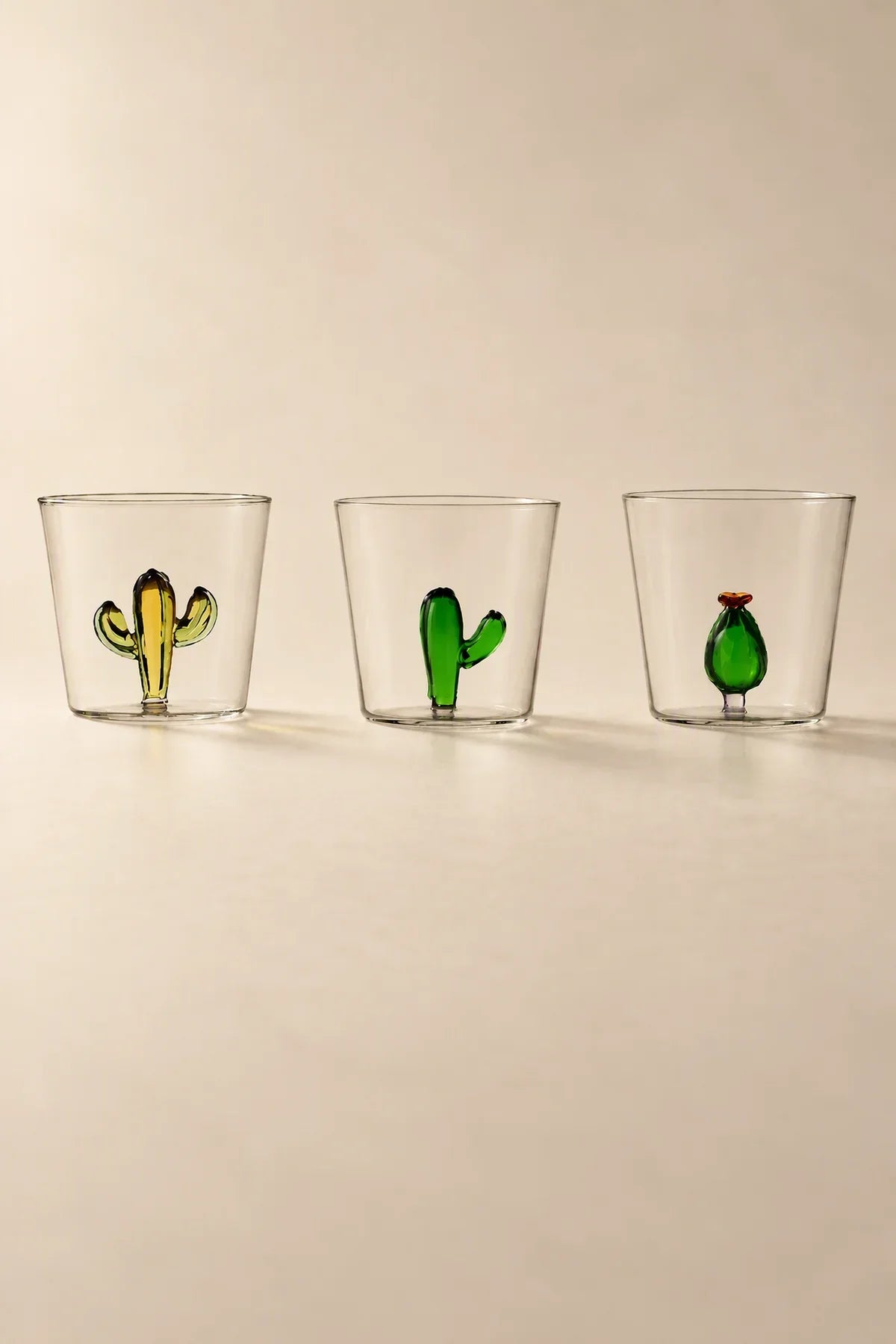 Secret Garden Clear Glass Tumbler