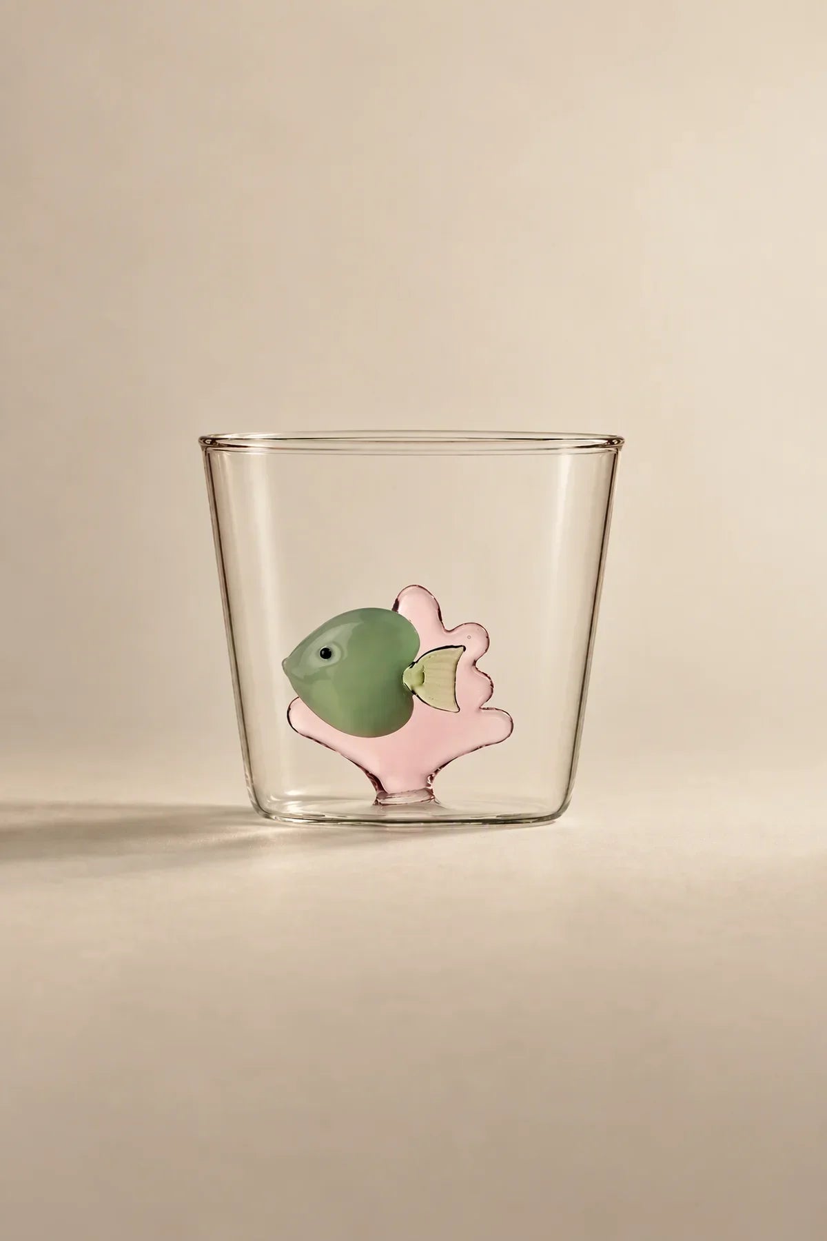 Secret Garden Clear Glass Tumbler