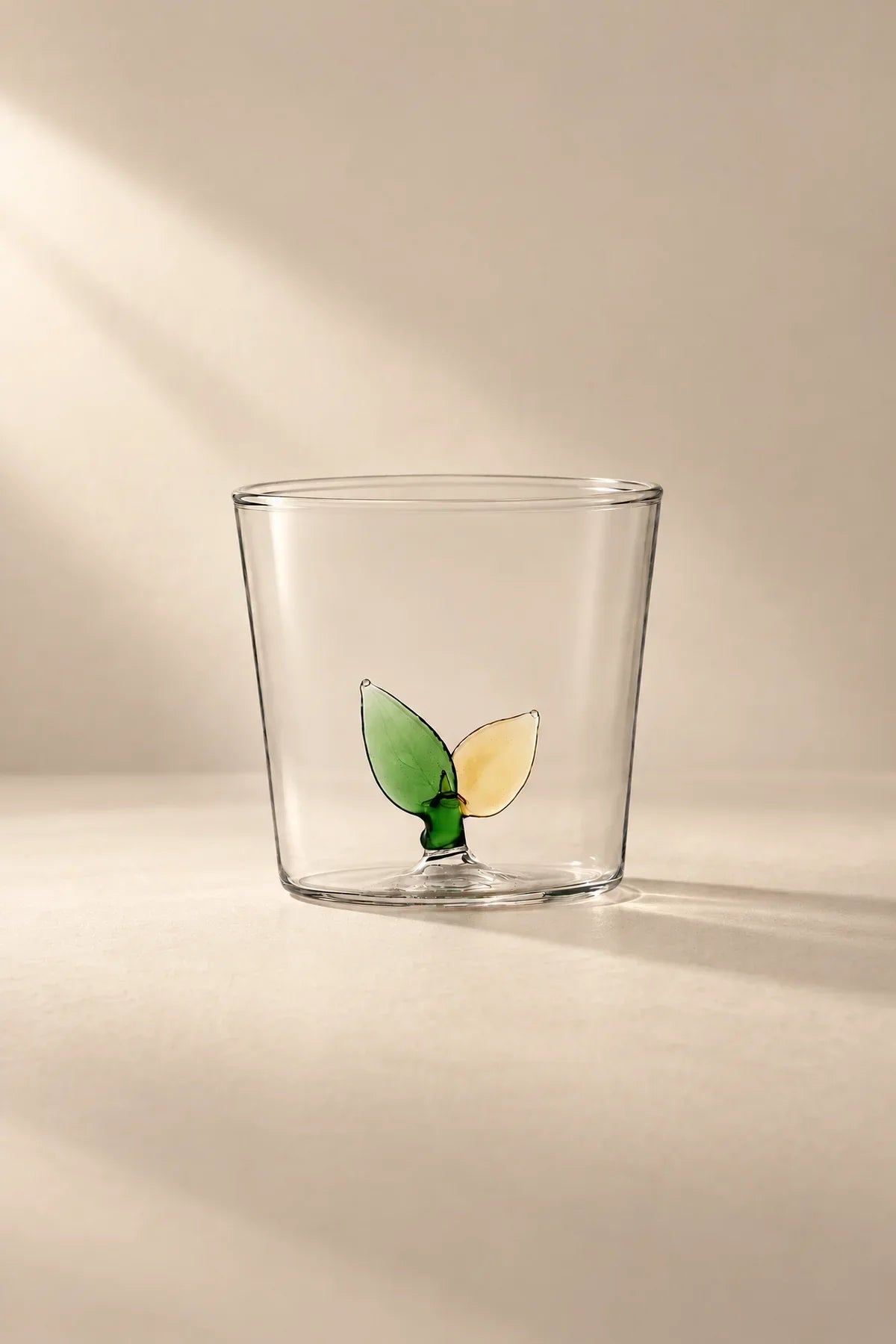Secret Garden Clear Glass Tumbler
