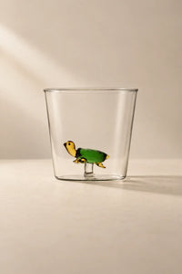 Secret Garden Clear Glass Tumbler