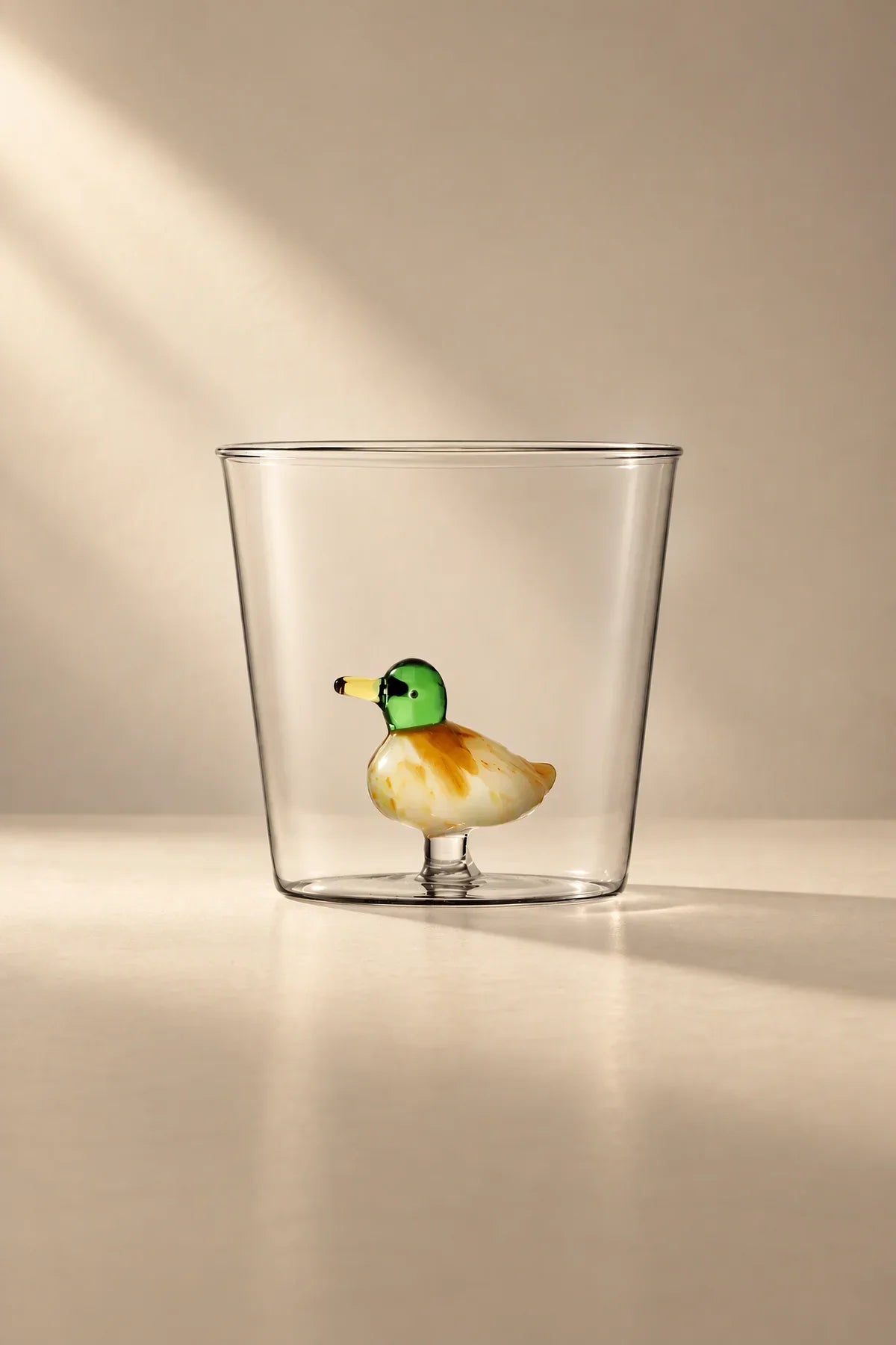 Secret Garden Clear Glass Tumbler