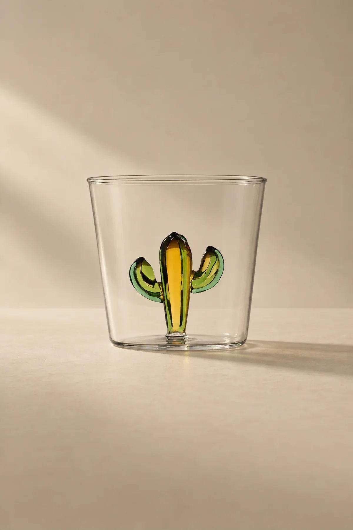 Secret Garden Clear Glass Tumbler