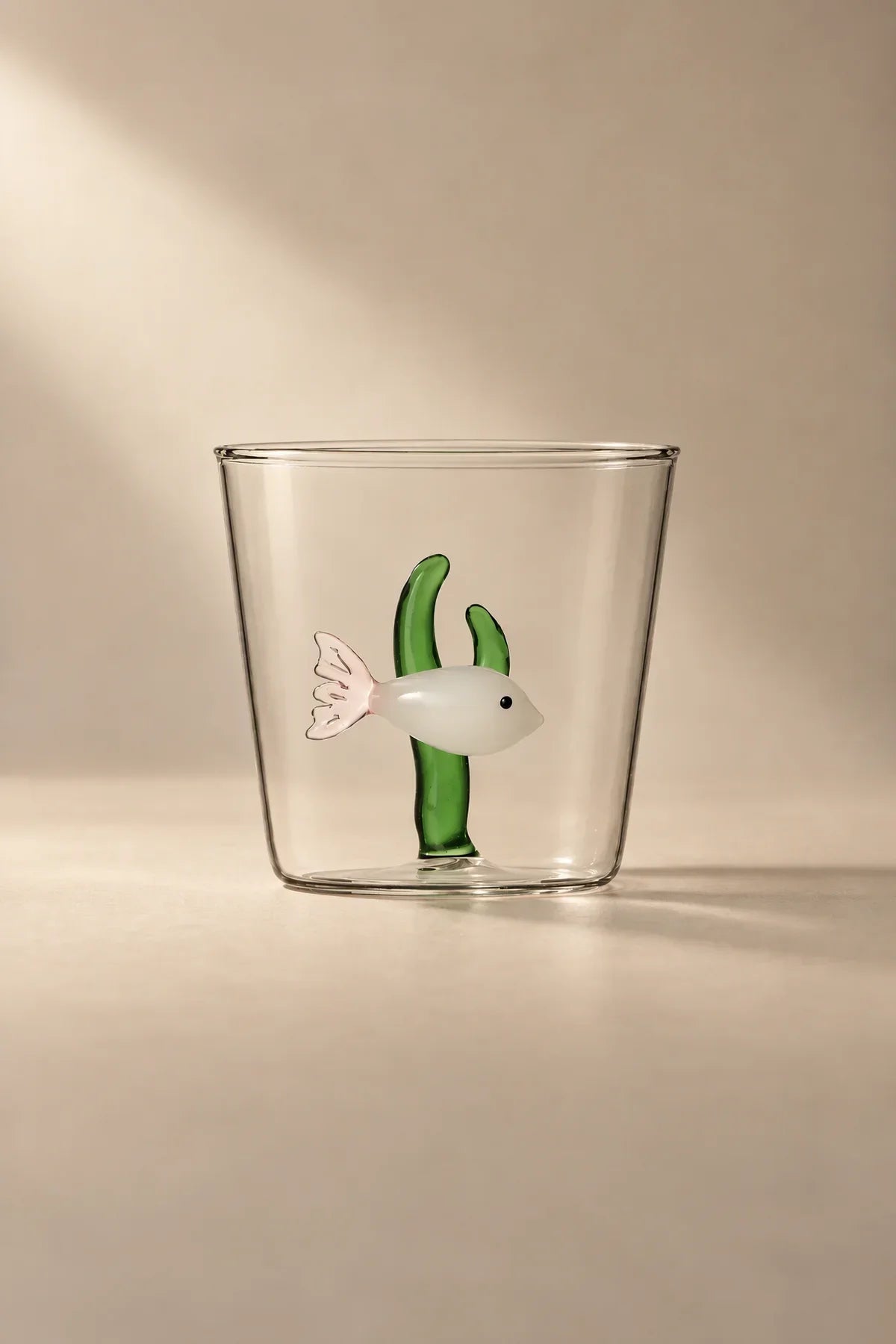 Secret Garden Clear Glass Tumbler