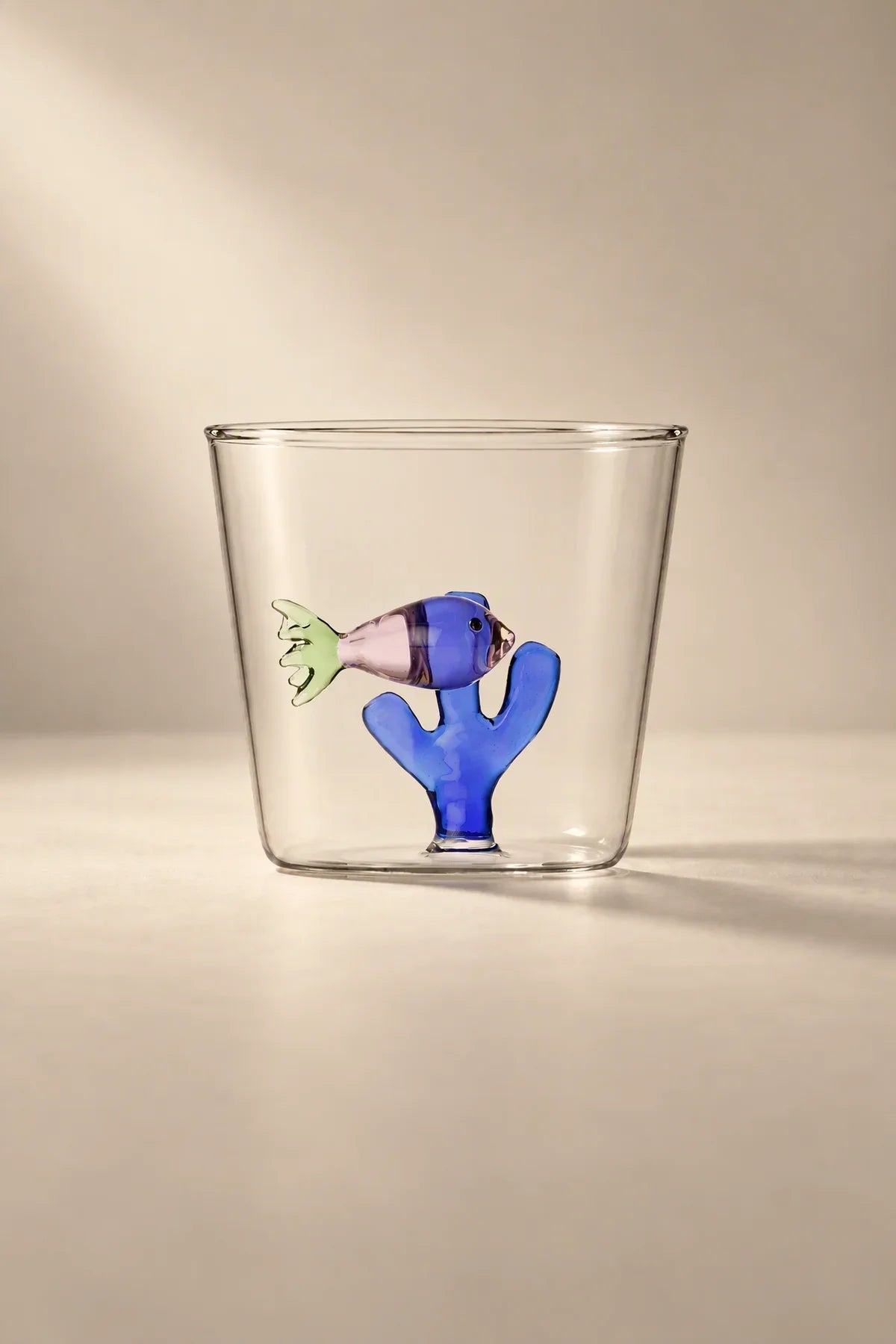 Secret Garden Clear Glass Tumbler