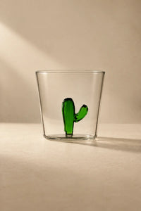Secret Garden Clear Glass Tumbler