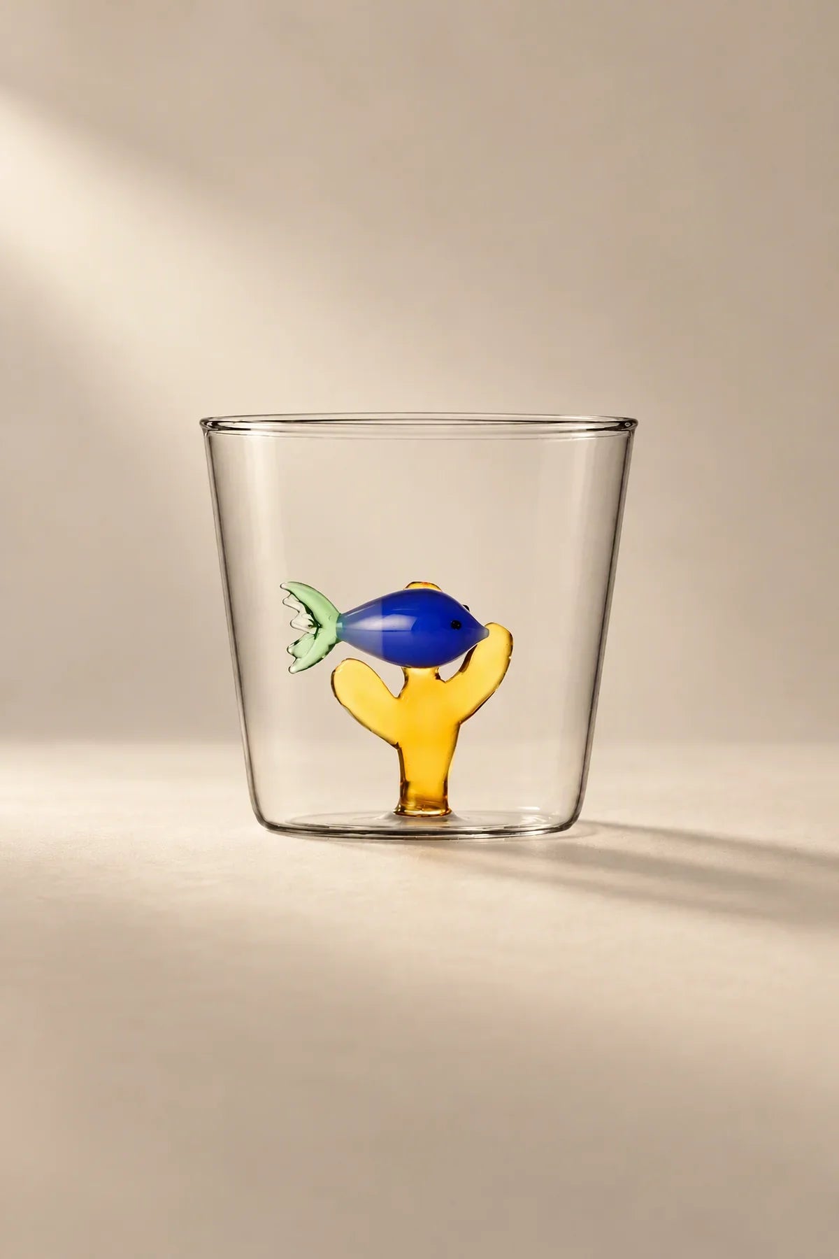 Secret Garden Clear Glass Tumbler