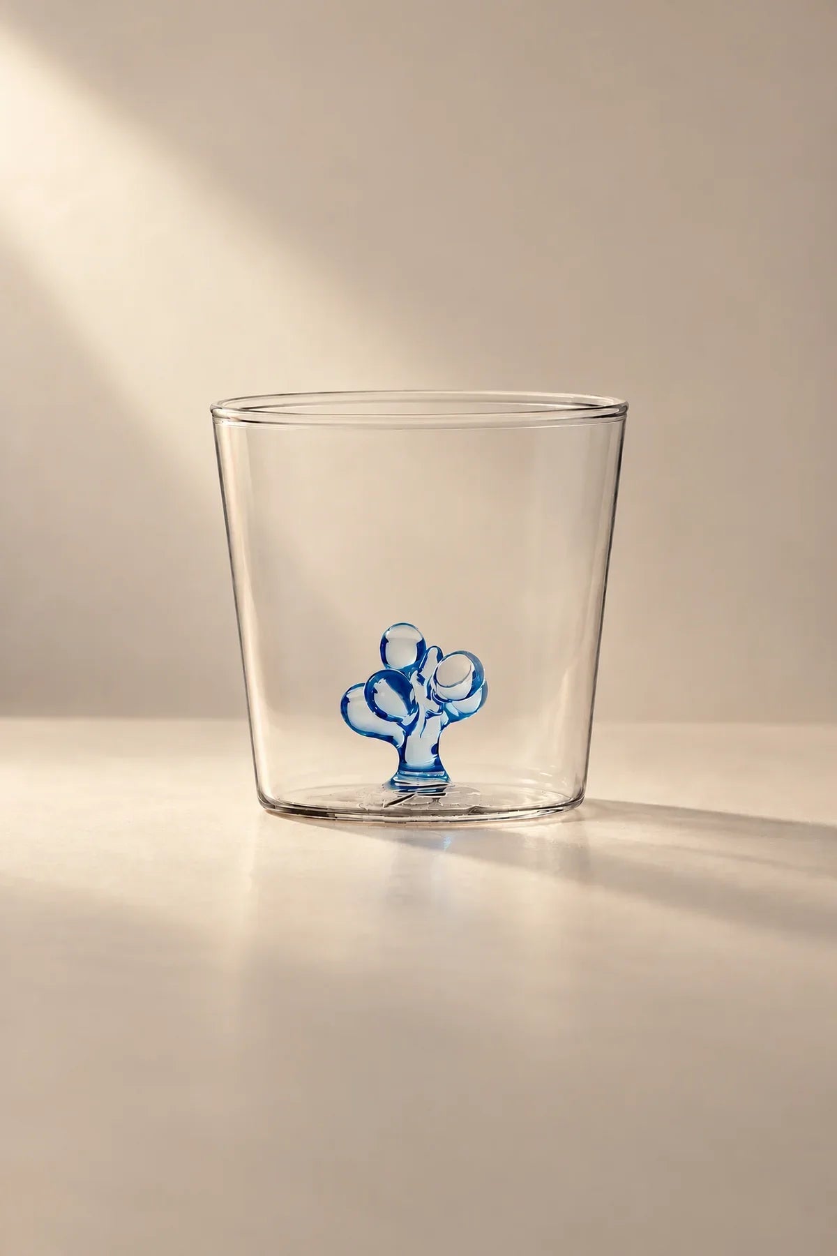 Secret Garden Clear Glass Tumbler