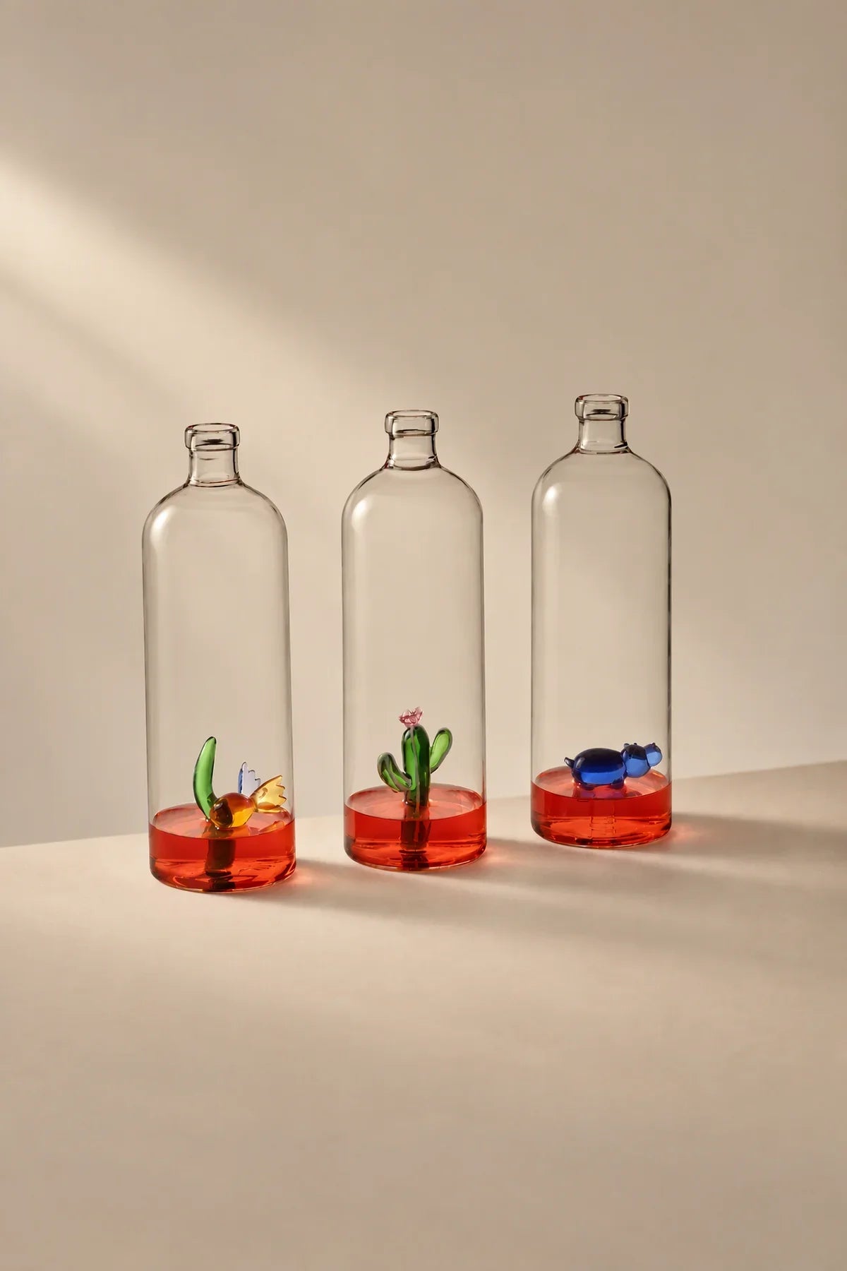 Glass Menagerie Clear Glass Drinking Vessel