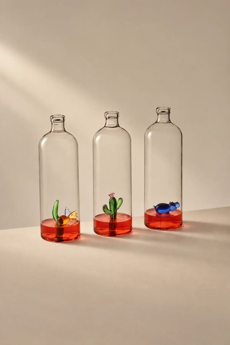Glass Menagerie Clear Glass Drinking Vessel